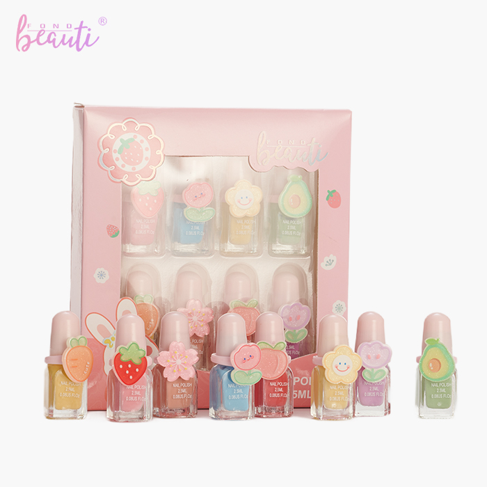 Children's water-based nail polish suit
