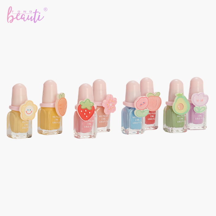 Children's water-based nail polish suit