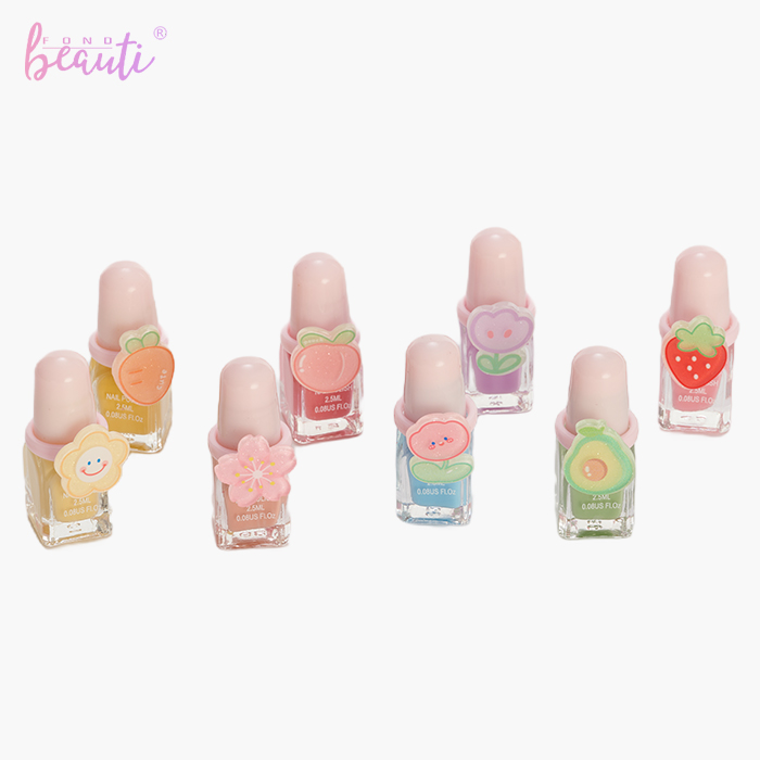 Children's water-based nail polish suit