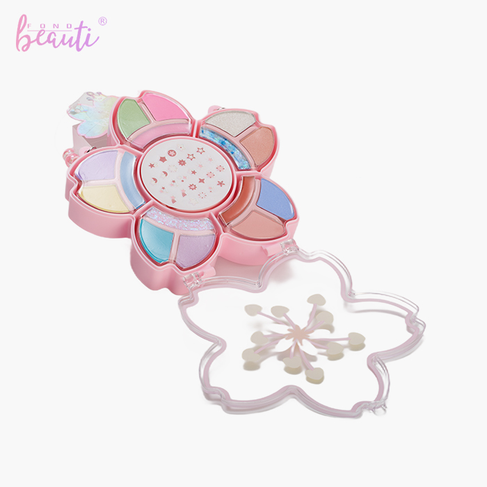 Flower plastic box - Eye shadow suit