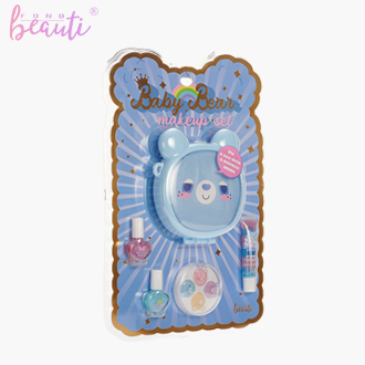 Bear plastic box backpack - Children's cosmetics set