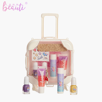 Children's nail polish lip gloss luggage set