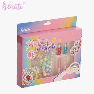Children's nail polish lip gloss DIY bead set