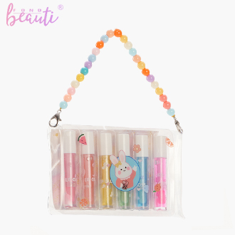 Children's handbag lip gloss set