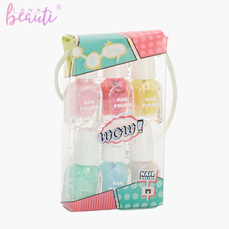 Children's water-based nail polish suit