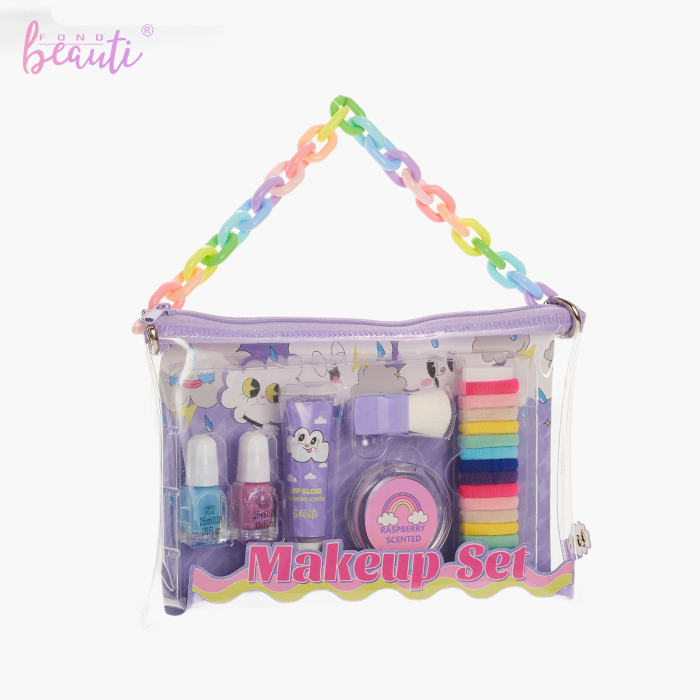Rainbow chain soft bag - Children's cosmetics set