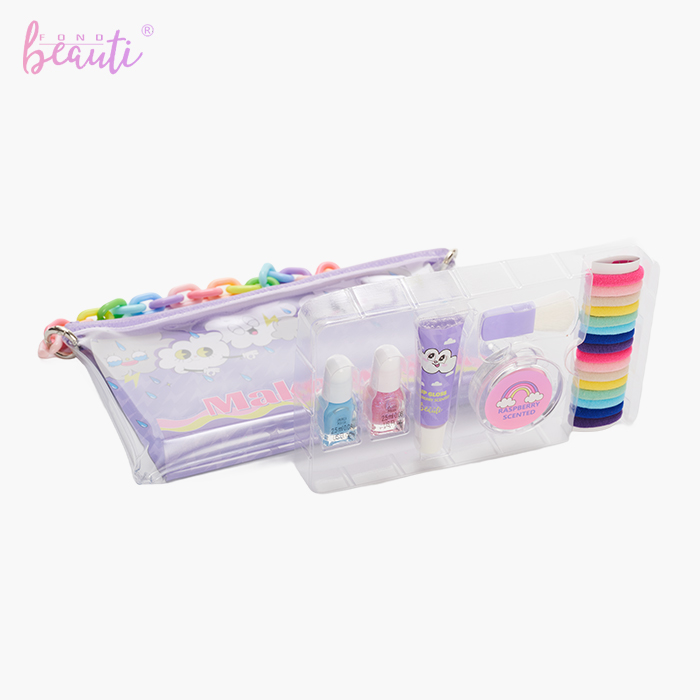 Rainbow chain soft bag - Children's cosmetics set