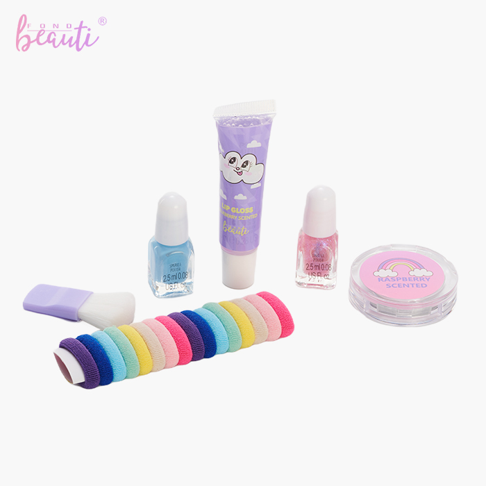 Rainbow chain soft bag - Children's cosmetics set