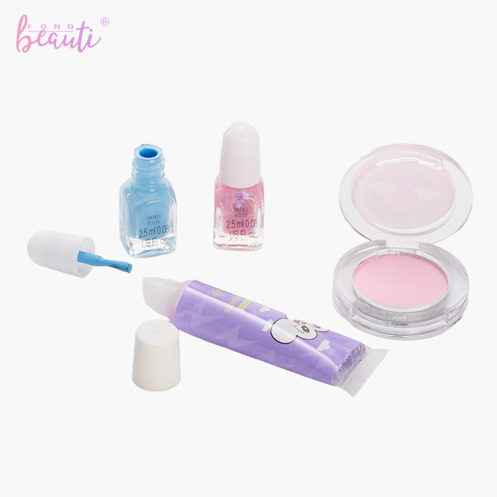 Rainbow chain soft bag - Children's cosmetics set