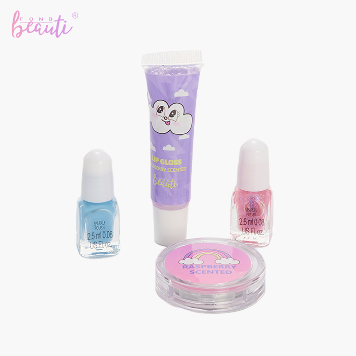 Rainbow chain soft bag - Children's cosmetics set