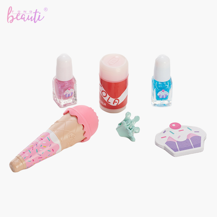 Ice cream plastic box - Children's cosmetics set