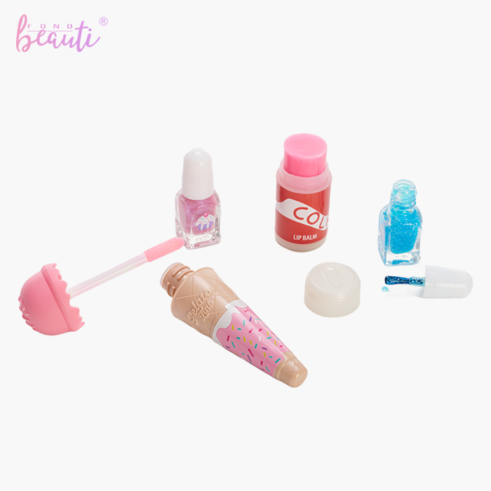 Ice cream plastic box - Children's cosmetics set