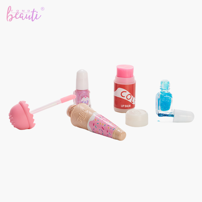 Ice cream plastic box - Children's cosmetics set