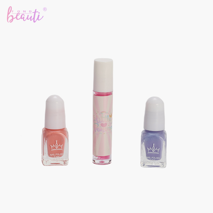 Diamond crown plastic box - Children's cosmetics set