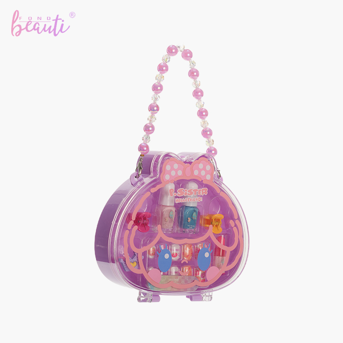 Little girl plastic box - Nail set