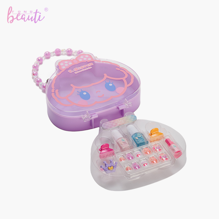 Little girl plastic box - Nail set