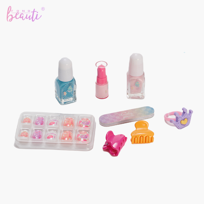 Little girl plastic box - Nail set