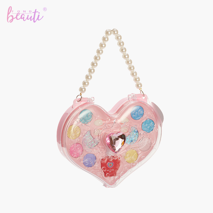 Love gem plastic box - Children's eye shadow set