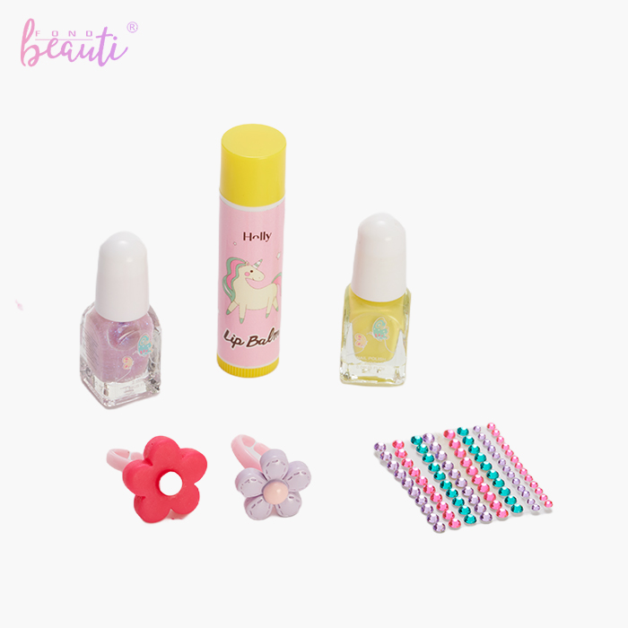 Flower plastic box - Children's cosmetics set