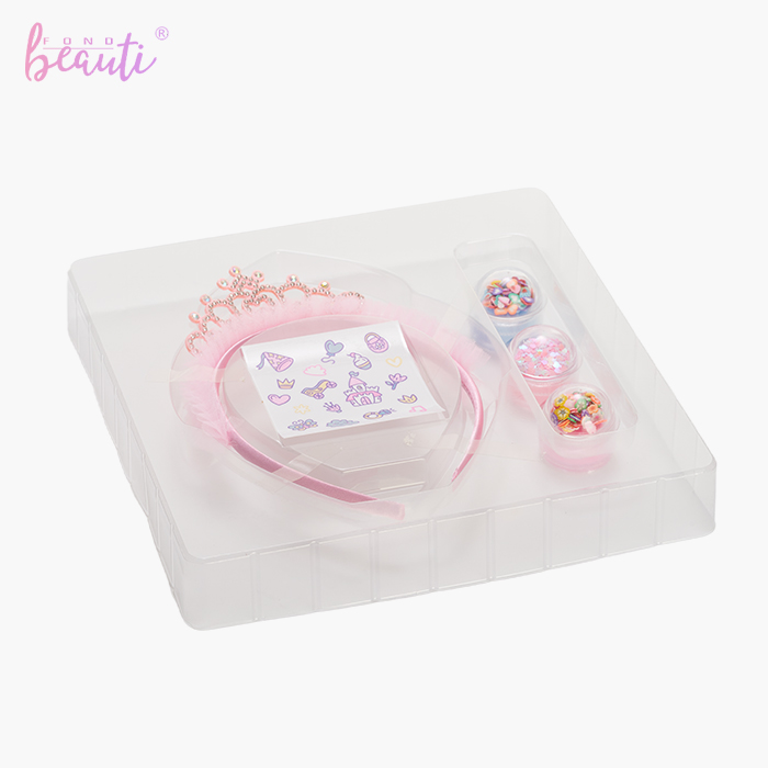 Crown hair band lipstick set