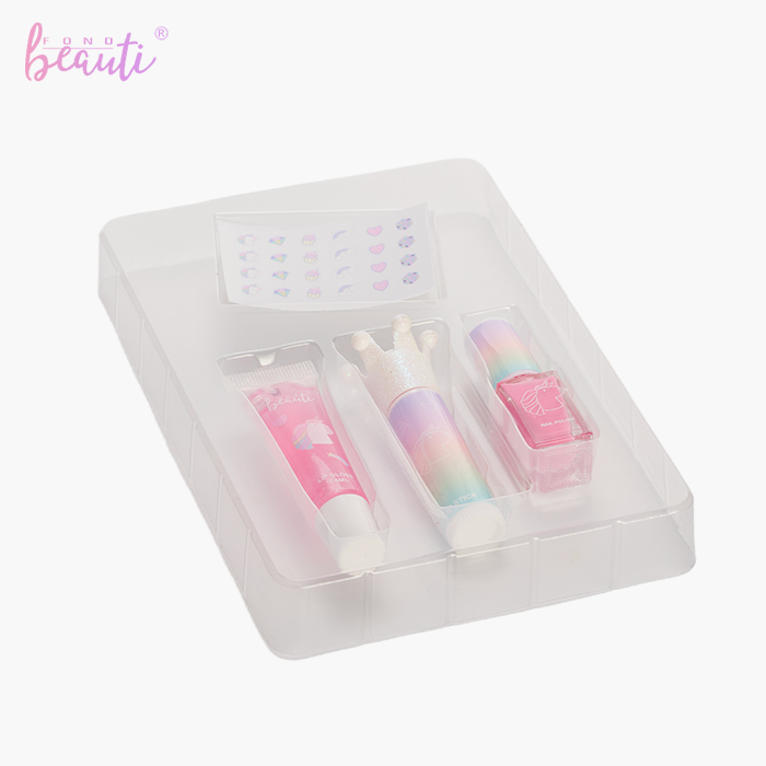 Children's nail polish lips gloss set