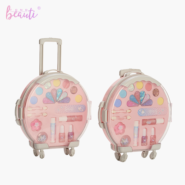 Children's nail polish eye shadow luggage suit