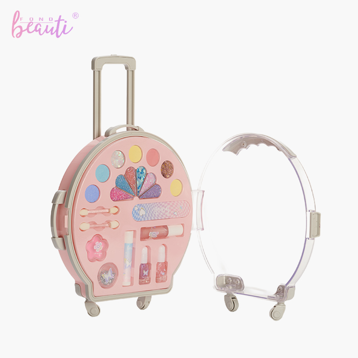 Children's nail polish eye shadow luggage suit