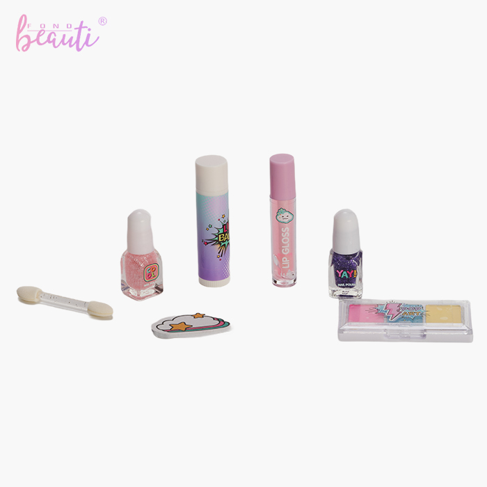 Children's nail polish eyeshadow luggage set