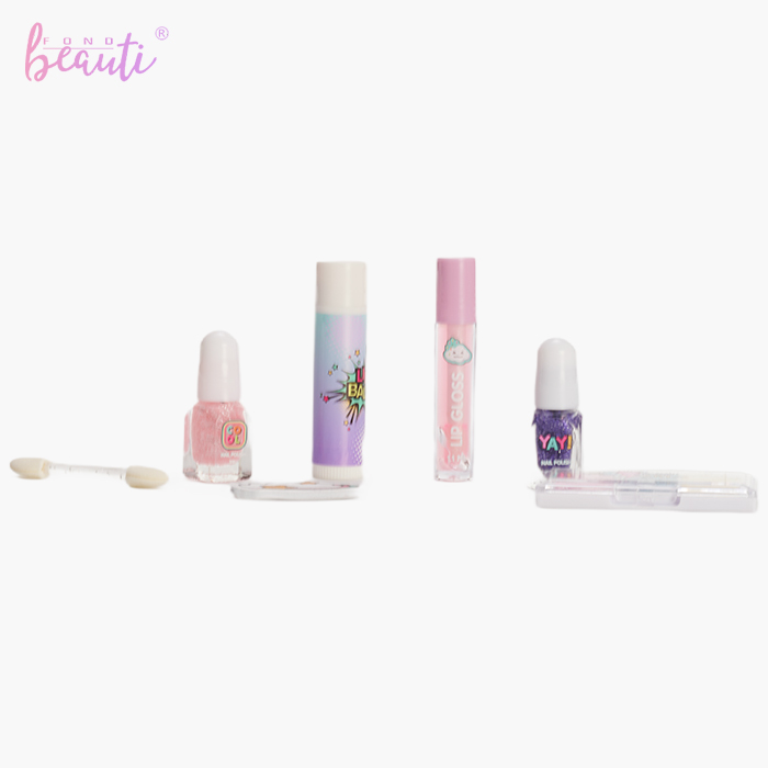 Children's nail polish eyeshadow luggage set