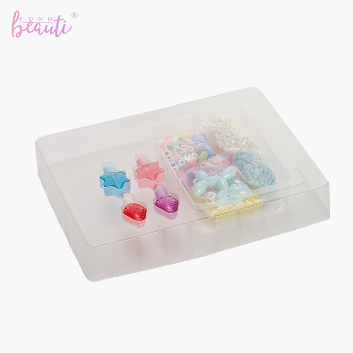 Children's nail polish lip gloss DIY bead set