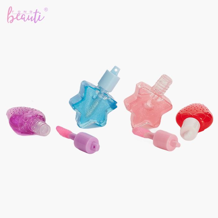Children's nail polish lip gloss DIY bead set