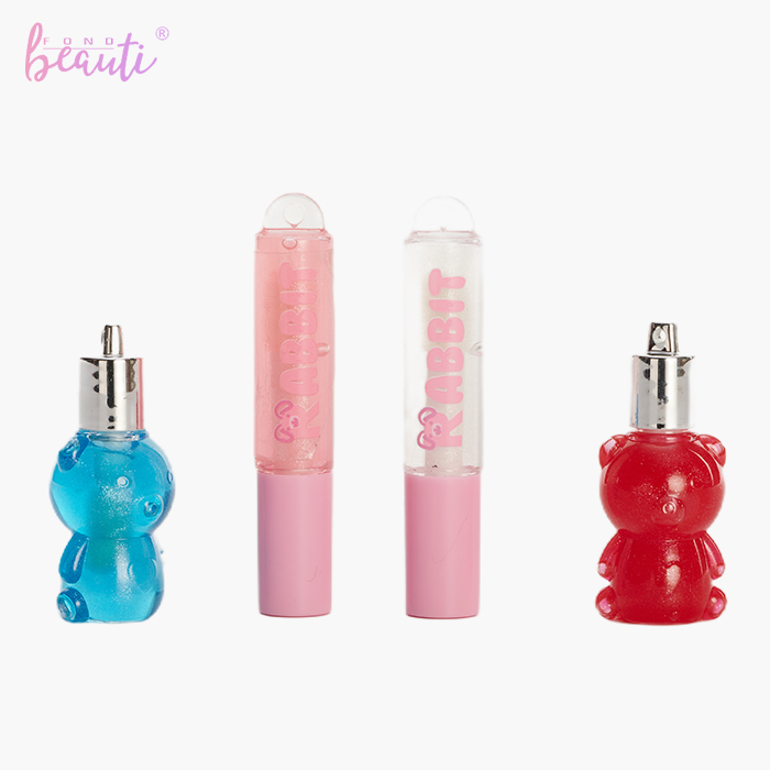 Children's nail polish lip gloss DIY bead set