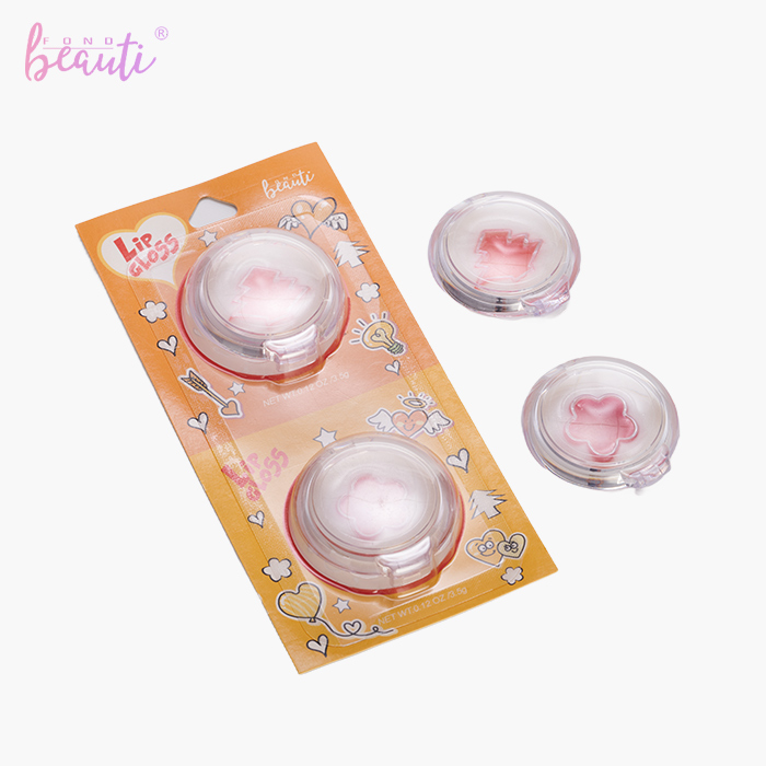 Children's solid lip gloss set