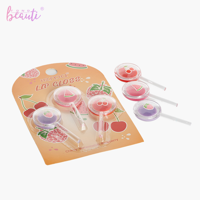 Children's solid lip gloss set