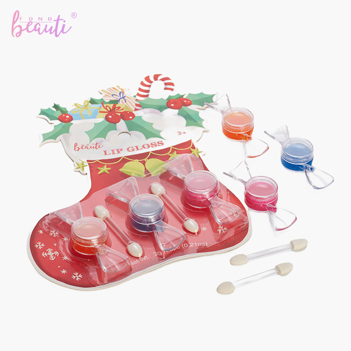 Children's solid lip gloss set