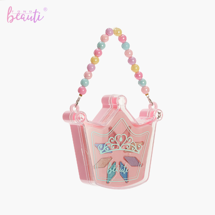 Children's crown plastic box eye shadow set