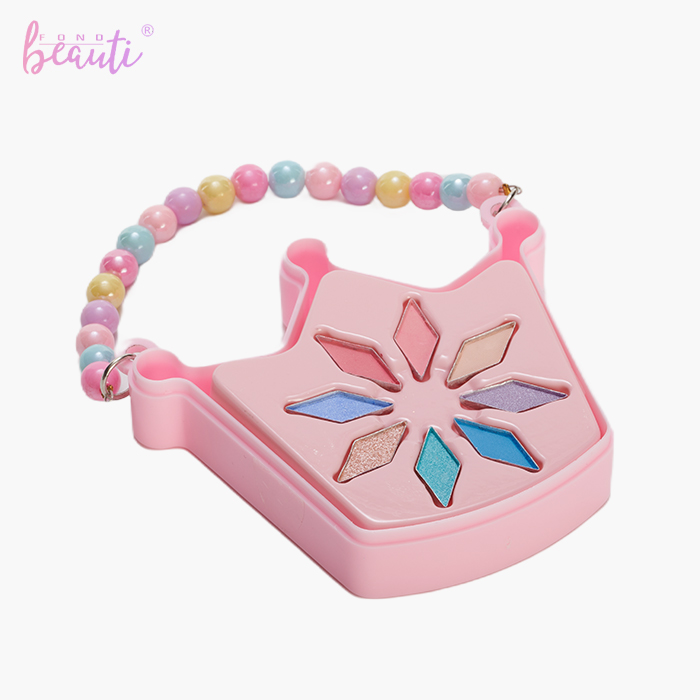 Children's crown plastic box eye shadow set