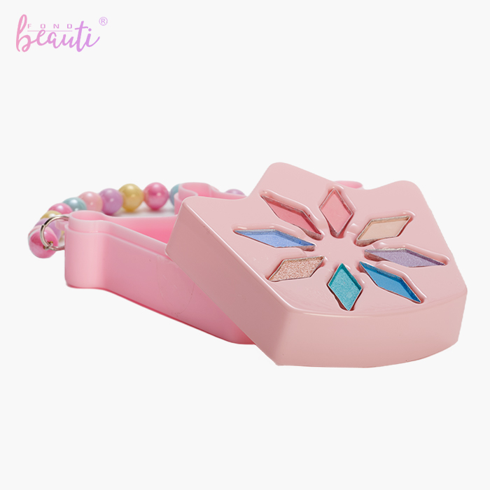 Children's crown plastic box eye shadow set