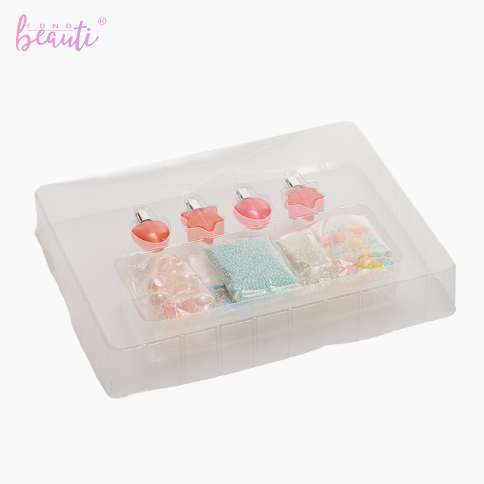 Children's lip gloss DIY bead string set