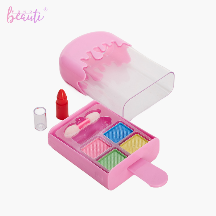 Children's eye shadow lip golss set