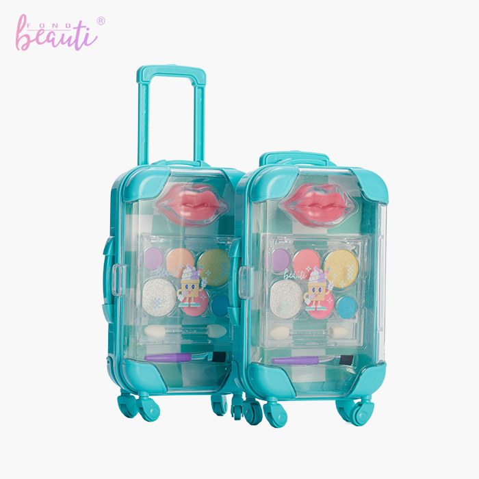 Children's nail art luggage box