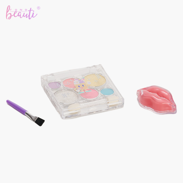 Children's nail art luggage box