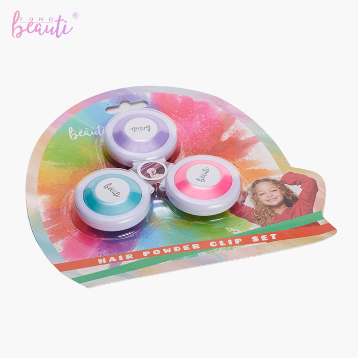 Children's tricolor hair powder