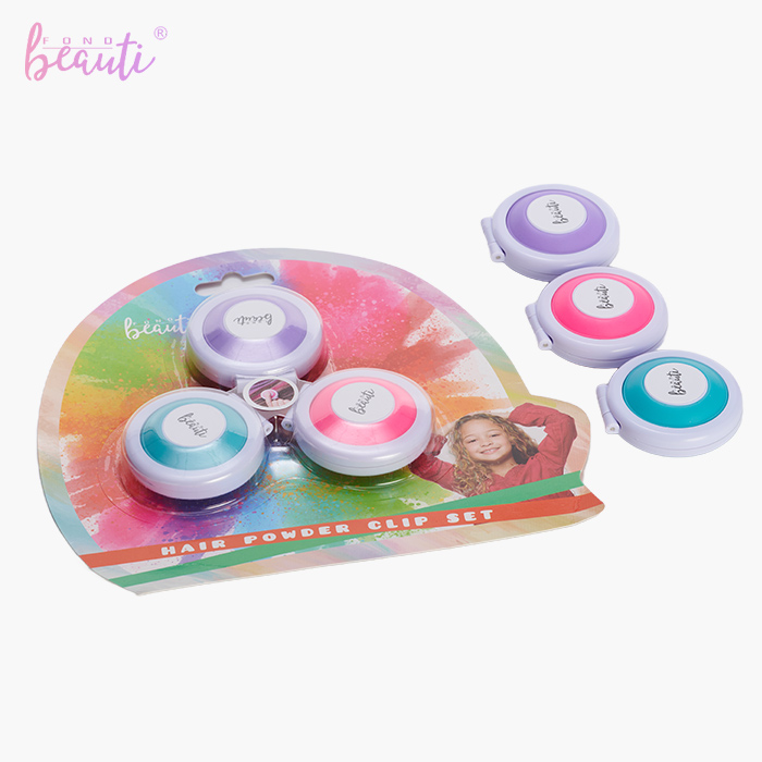 Children's tricolor hair powder