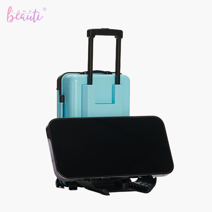 Children's water-based nail polish luggage set