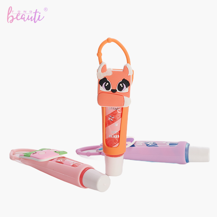 Children's soft sleeve hand-held lip gloss