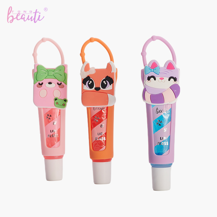 Children's soft sleeve hand-held lip gloss