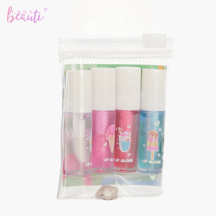 Children's PVC bag lip gloss set