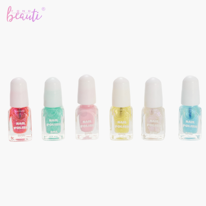 Children's water-based nail polish suit