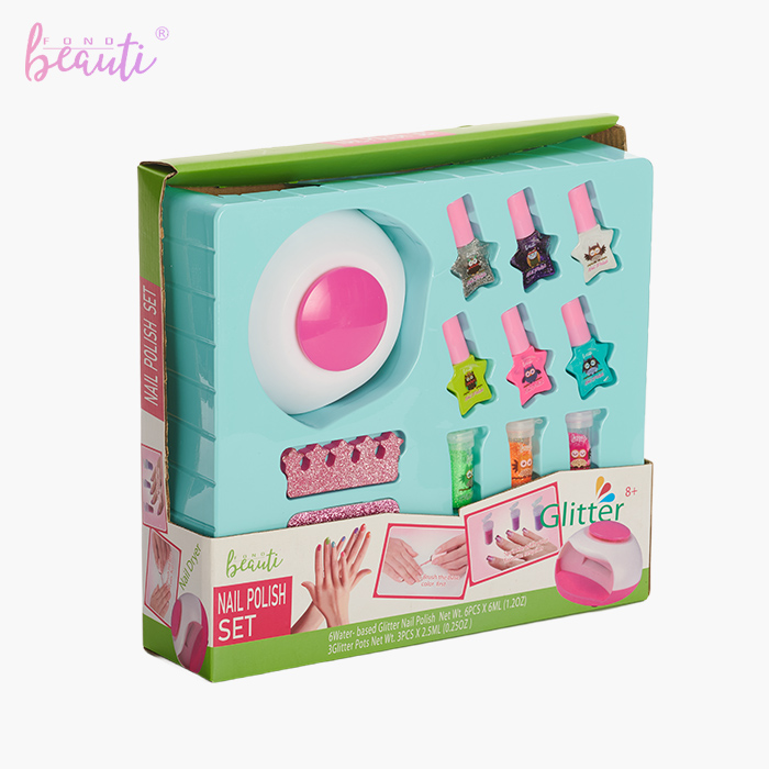Children's nail dryer water-based nail polish set